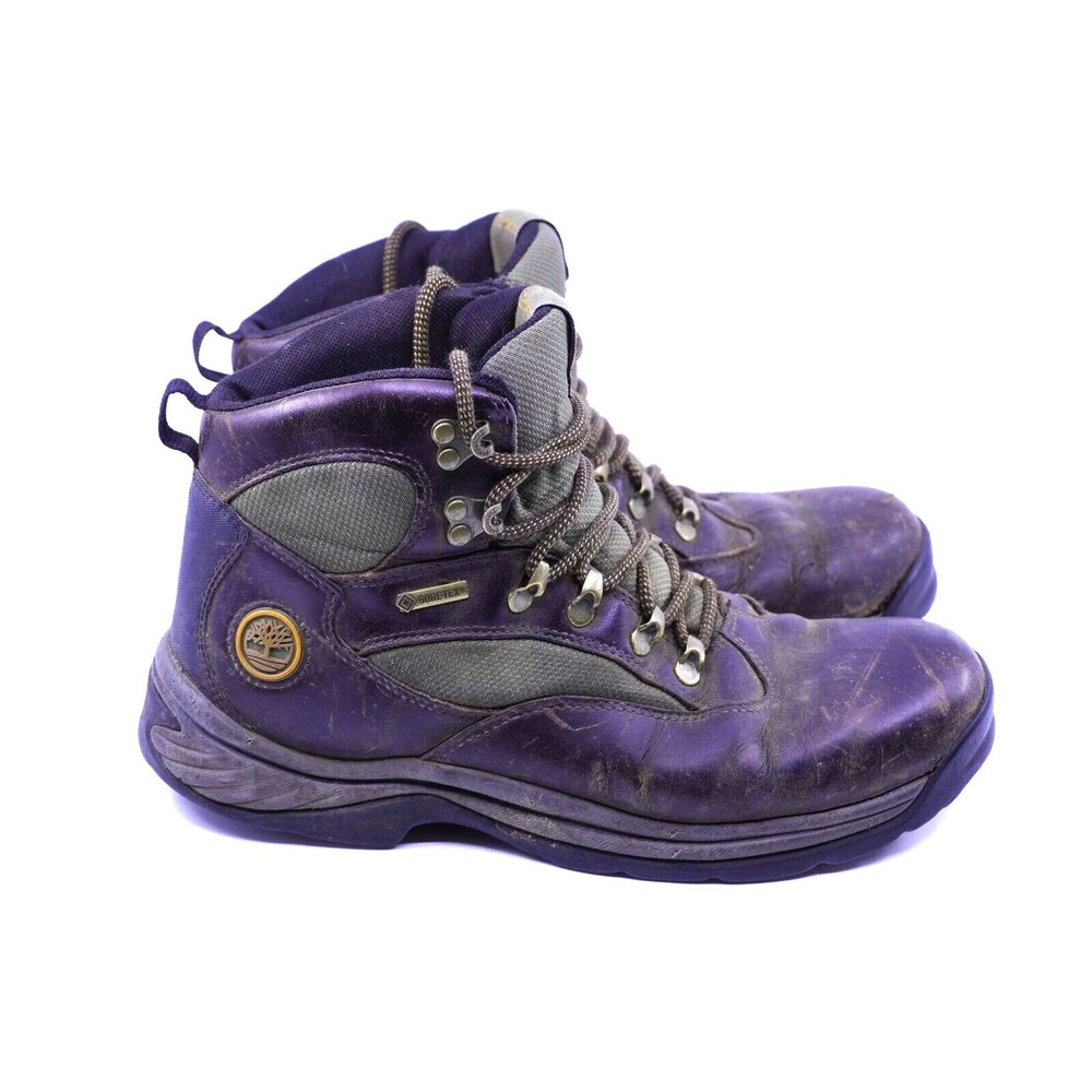 Timberland Goretex Boots Men 10 Brown Chocorua Trail Mid Waterproof Hiking GTX